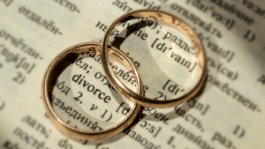 Wedding rings on a dictionary - Wealth Connexion