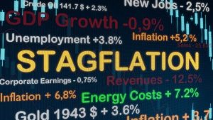Stagflation word on screen - Wealth Connexion